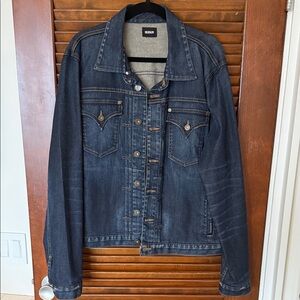 Hudson Jeans Dark Blue Denim Jacket